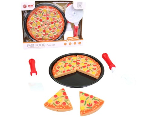 Pizza s doplňky, 17 cm