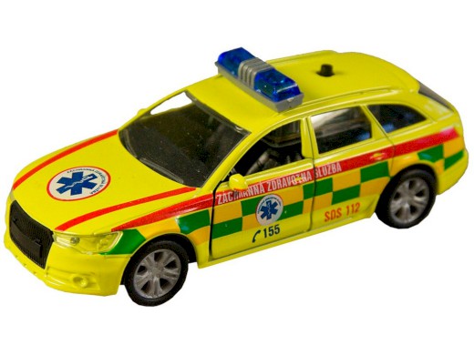 06442 - Policie, ambulance,SK 11cm, pullback