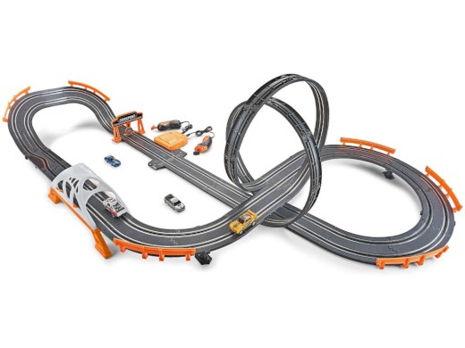 Autodráha, 146 x 92 x 38 cm, 615 cm, adaptér/baterie