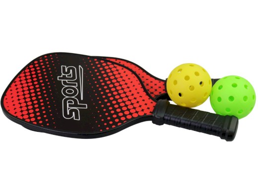 Pálky s míčky v pouzdře