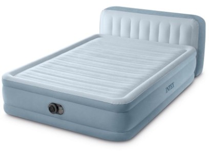 QUEEN PLUSH HEADBOARD AIRBED W/FIBER-TECH RP