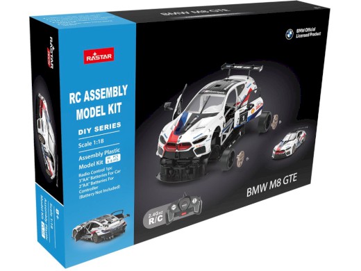 R/C 1:18 BMW M8 GTE Building kit