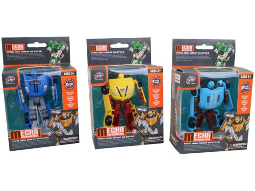 Robot měnící se v auto, 24 ks v display boxu