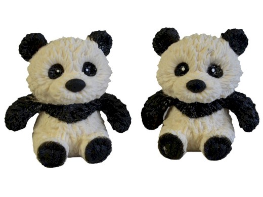 01428 - Panda softová, 8 cm, 24 ks v boxu