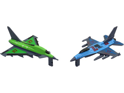 Letadlo, 12 ks v display boxu, 10 cm