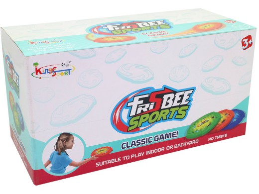 18438 - Létající talíř, 17,5 x 17,5 cm, 24 ks v display boxu