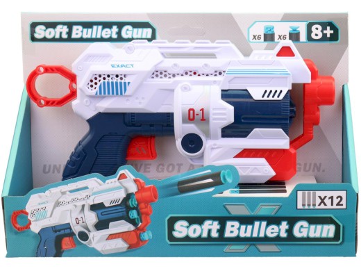 Pistole se střelkami, 28,5 cm