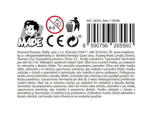 Stavebnice hasiči, 8 ks v display boxu