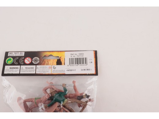 Souprava indiáni v sáčku, 19 x 16 cm