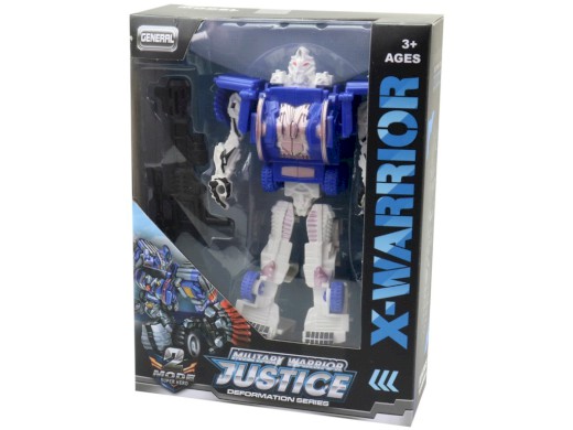 14026 - Robot - auto, měnící se, 12 x 12,5 cm