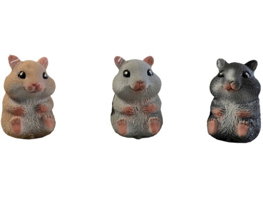 01914 - Křeček, 18 ks v boxu, 8 cm