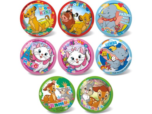 Míč CLASSICS DISNEY 11 CM ASSORTED (4 designs), 11 cm