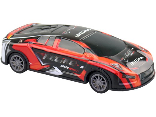 Auto sportovní, 6 ks v display boxu, 17,5 cm