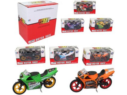 16669 - Motorka, 8 barev, 8,5 cm