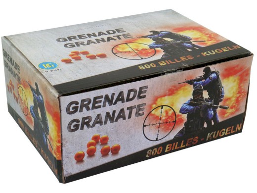 02712 - Náhradní kuličky 12 ks v boxu, 11 x 9 cm, 800 ks