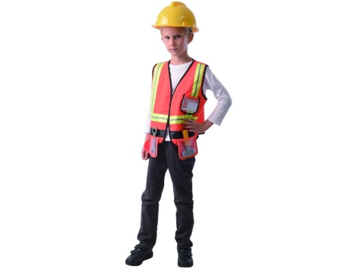 09370 - Šaty na karneval - opravář, 120 - 130 cm