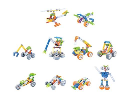 Kreativní stavebnice 10v1 – 167 dílků