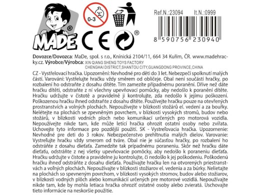 Vystřelující vrtulky