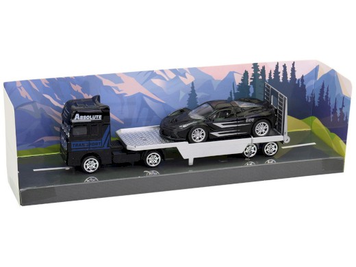 14856 - Tahač odtahovka, kovový, na zpětný chod, 18,5 x 4 x 4,5 cm