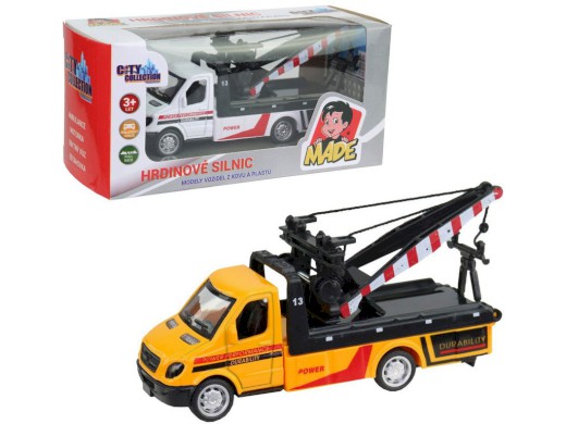 10846 - Auto odtahovka, pull back, 10,5 cm