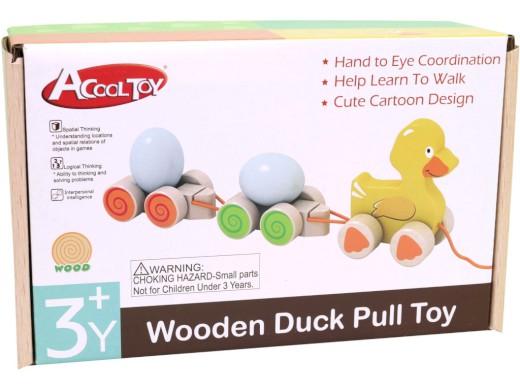 Dřevěné tahadlo, kačena