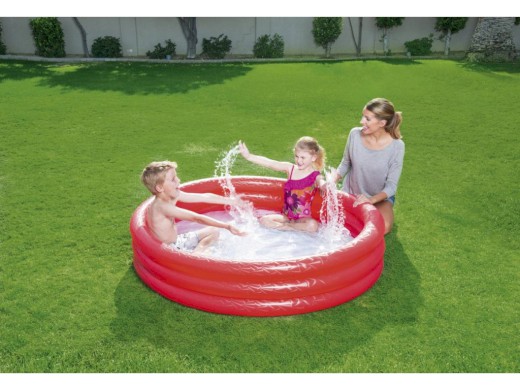 Bestway 51026 - Bazén tříkomorový Φ1.52m x H30cm
