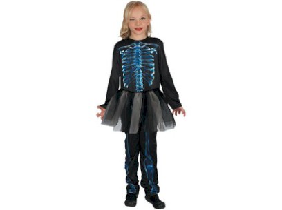 00971 - Šaty na karneval - kostra, 120-130 cm