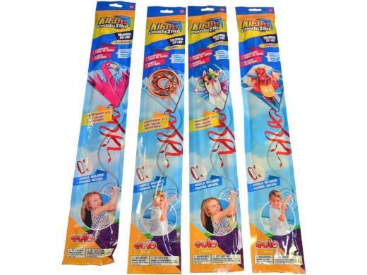 12395 - LÉTAJÍCÍ DRACI V DISPLAY BOXU 24 DISPLAY- 8 DRUHŮ, velikost 59 x 55 cm