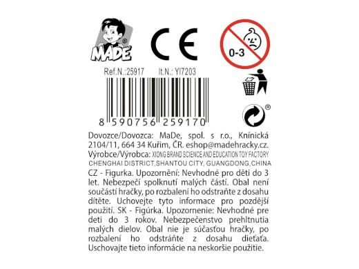 Přívěsek kapybara, 12 ks v display boxu, 5,5 cm