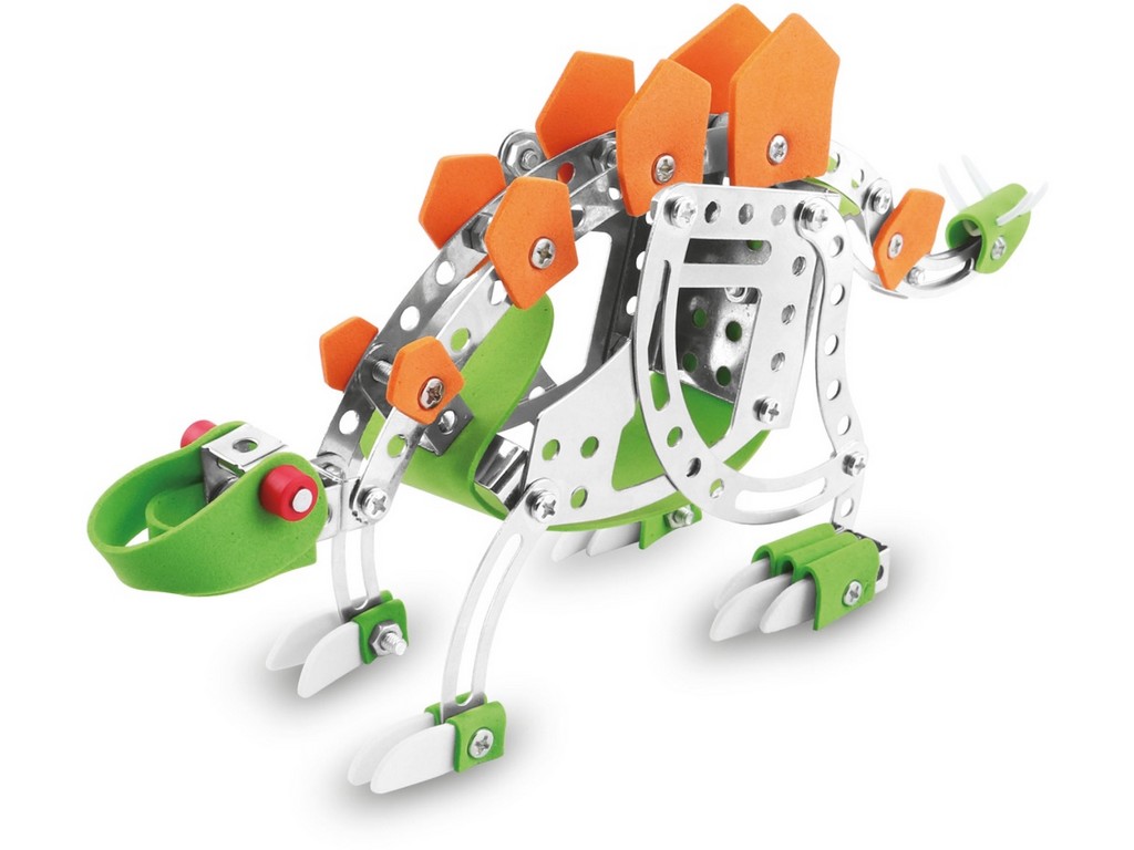MaDe Malý mechanik Dinosaurus stegosaurus 125 dílků