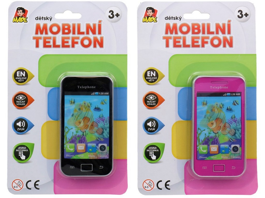 14558 - Mobilní telefon na baterie, 11 cm