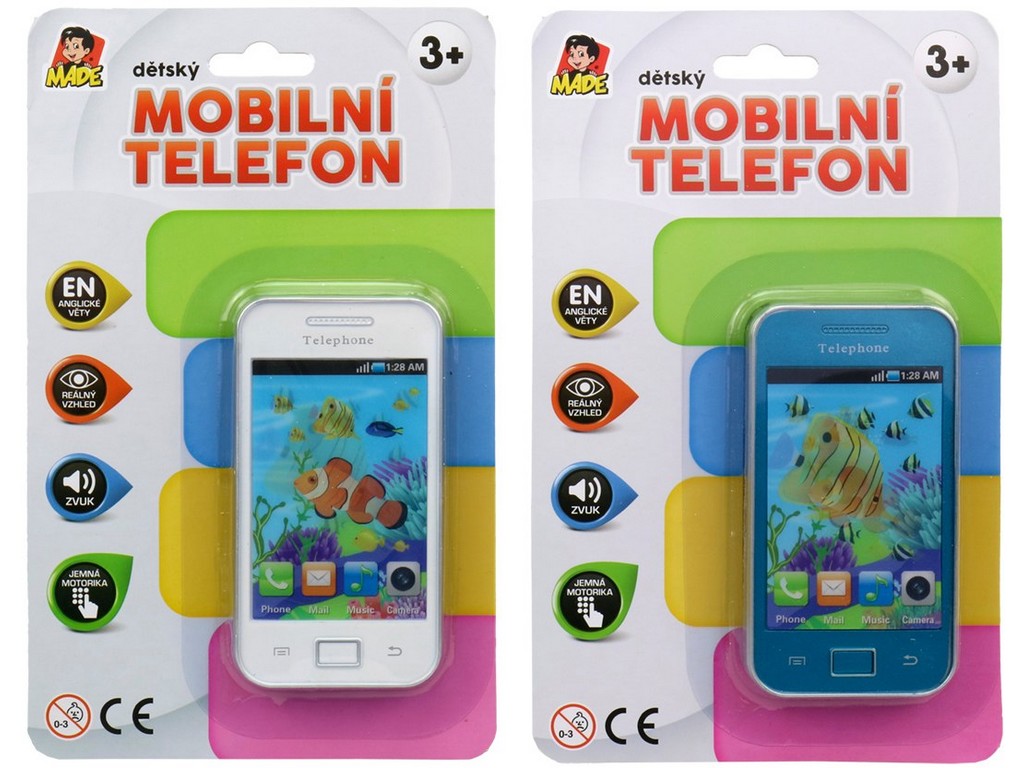 14558 - Mobilní telefon na baterie, 11 cm