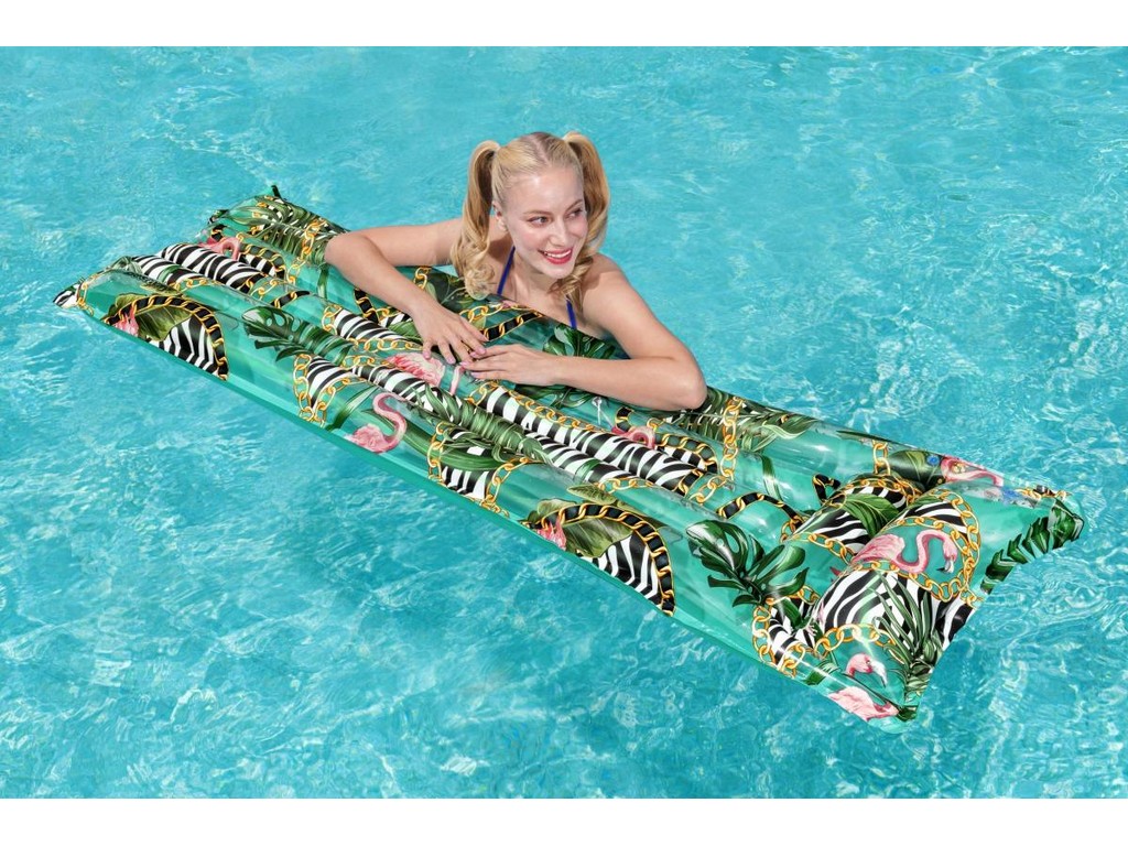 Bestway 44083 - Nafukovací lehátko 1,83 m x 69 cm Floral Fantasy