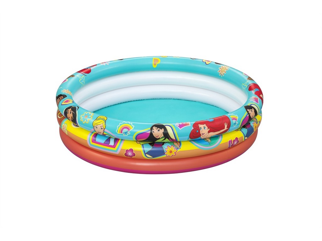 BW91099 - Bazének Disney Princess tříkomorový ?122 cm