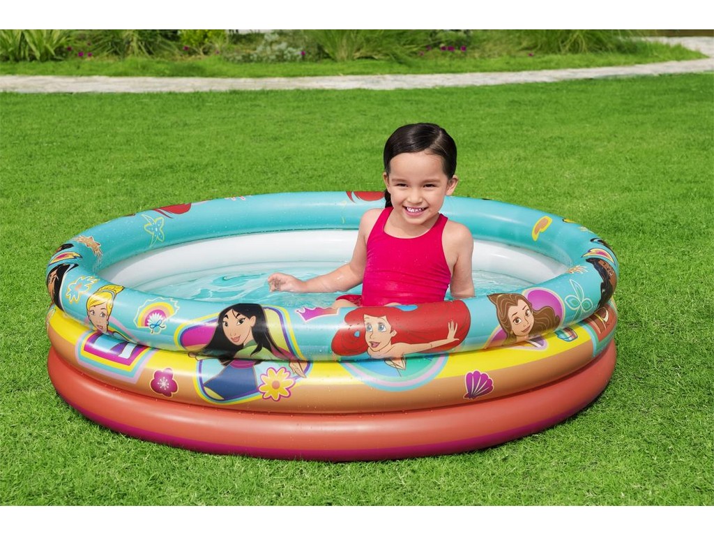 BW91099 - Bazének Disney Princess tříkomorový ?122 cm