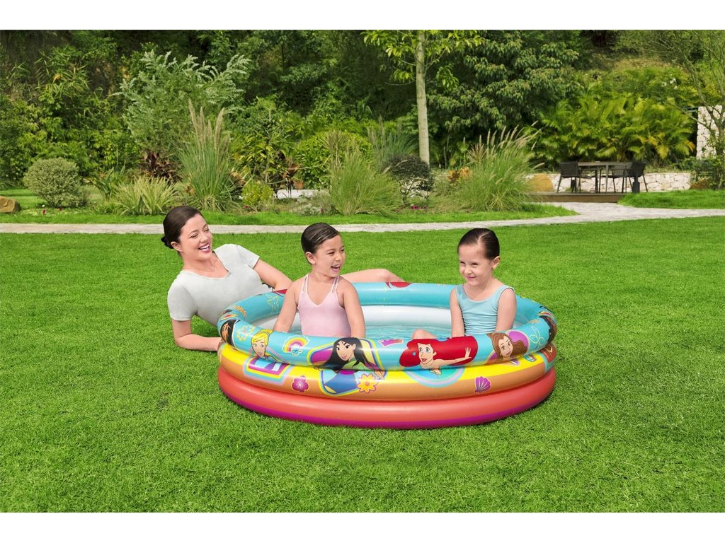BW91099 - Bazének Disney Princess tříkomorový ?122 cm