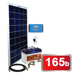 12V Fotovoltaický ostrovní systém 175Wp
