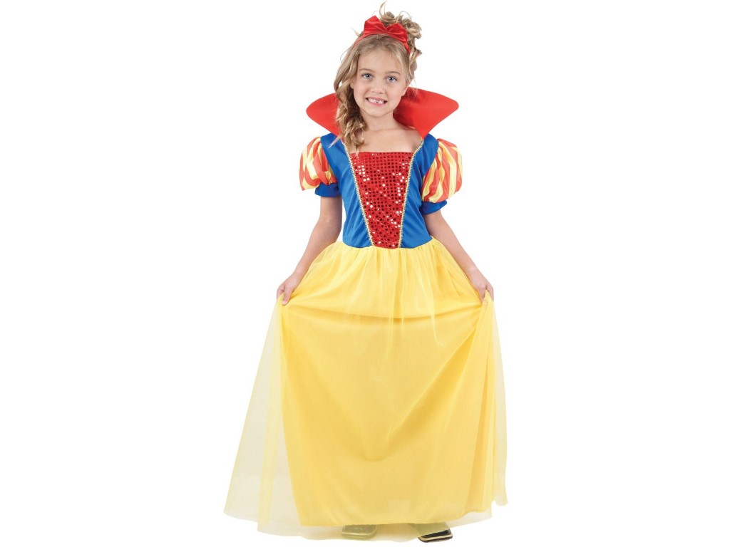55501 - Kostým na karneval - Sněhurka, 110-120 cm