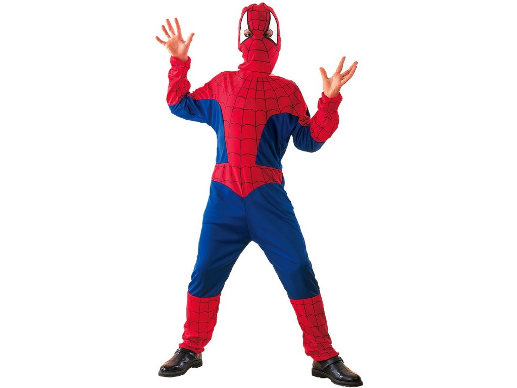 75066 - Kostým na karneval Pavoučí hrdina, 130-140cm