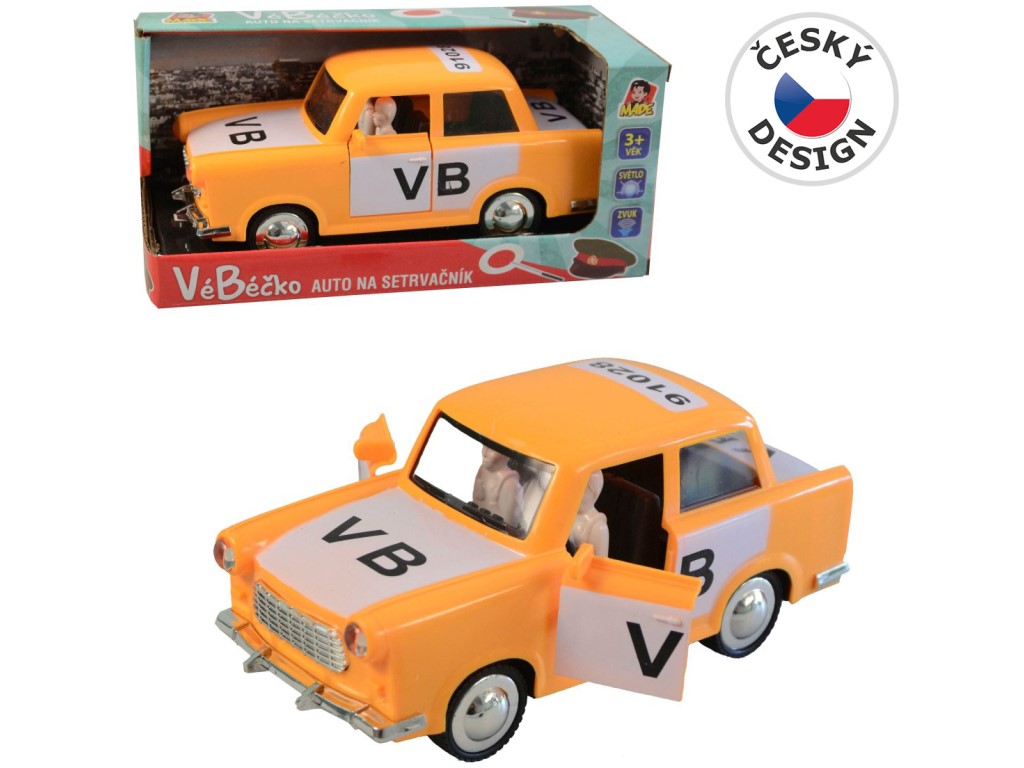 Auto retro VéBéčko na setrvačník 17 cm