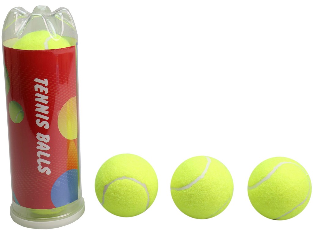 96937 - Míček na tenis 3 ks v tubě, 21 x 8 cm