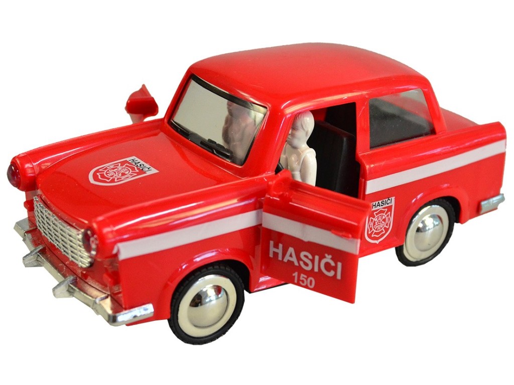 98529 - Auto retro požární na setrvačník 6 x 17 x 8 cm