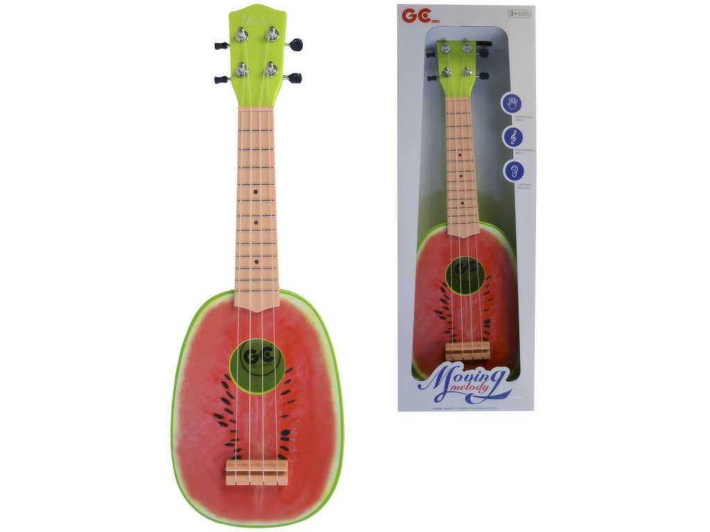 00804 - MaDe Kytara, 54cm, červená