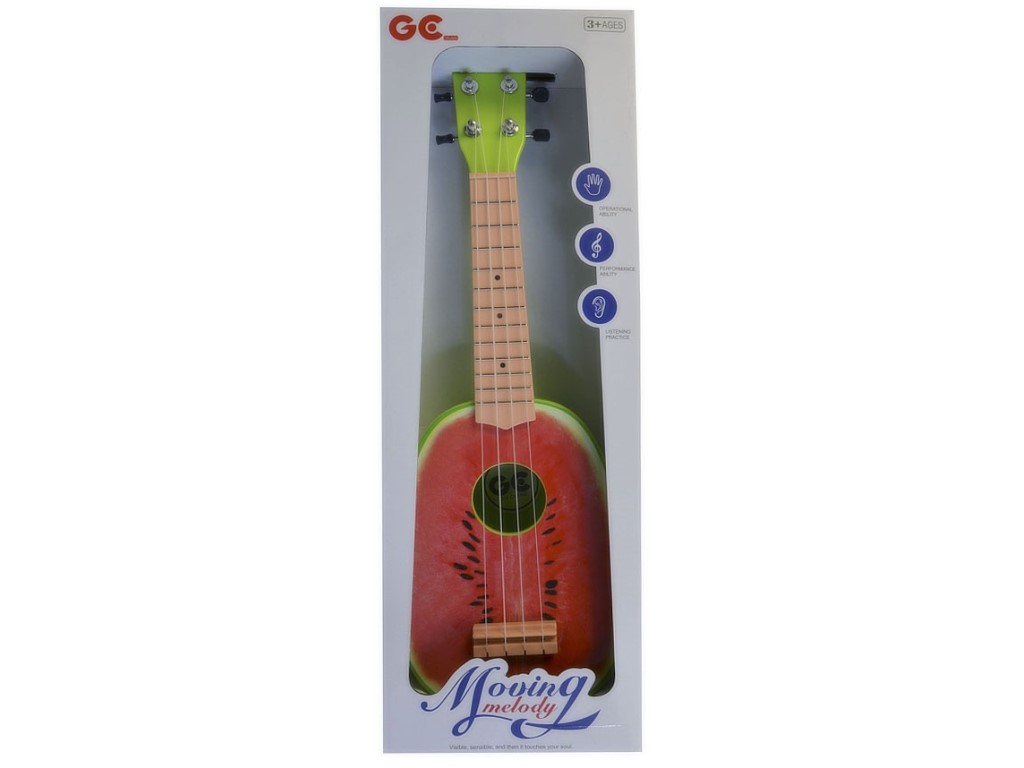 00804 - MaDe Kytara, 54cm, červená