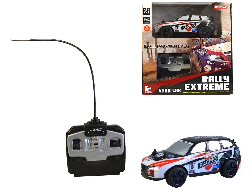 00912 - Auto na dálkové ovládání, 13 cm, 4 směry jízdy, 27 MHz