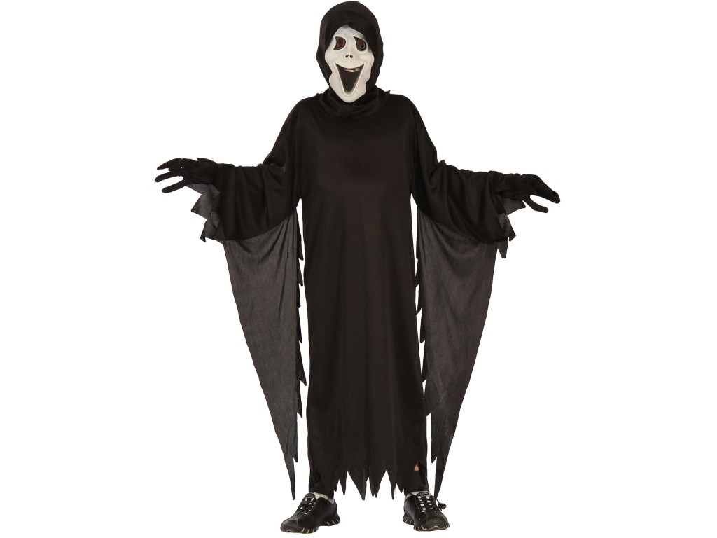 03833 - Šaty na karneval - démon, 120-130 cm
