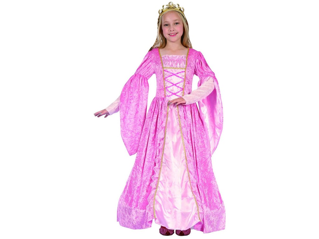 03927 - Šaty na karneval - princezna, 130-140 cm
