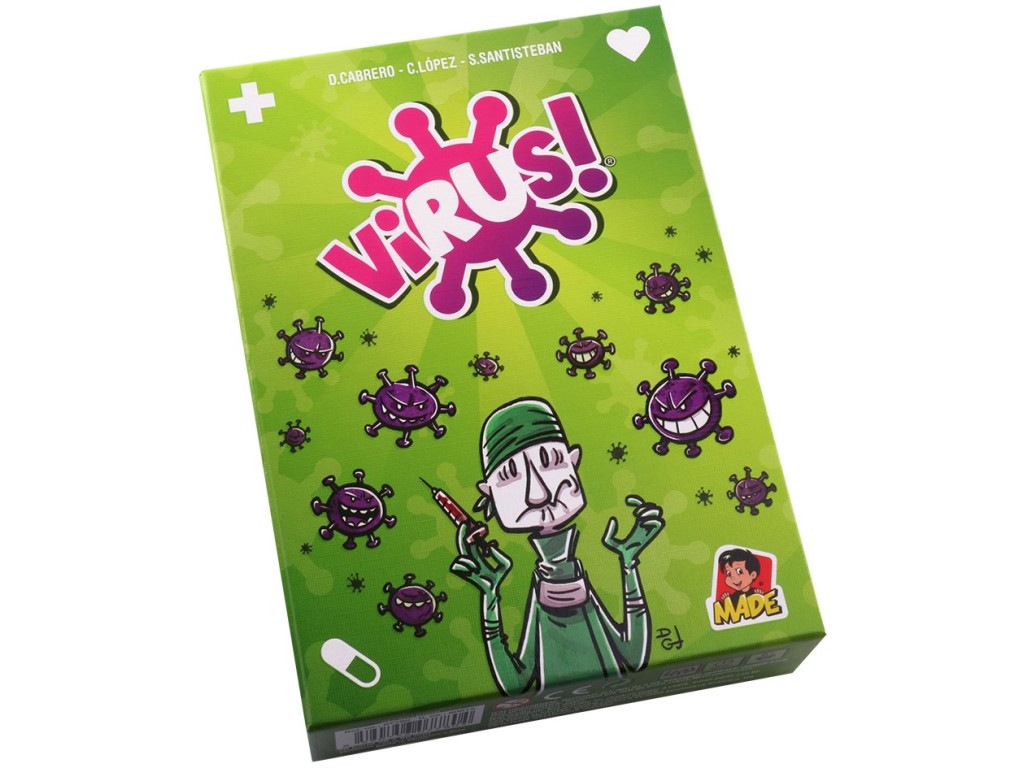 07780 - Virus - společenská hra uzdrav tělo
