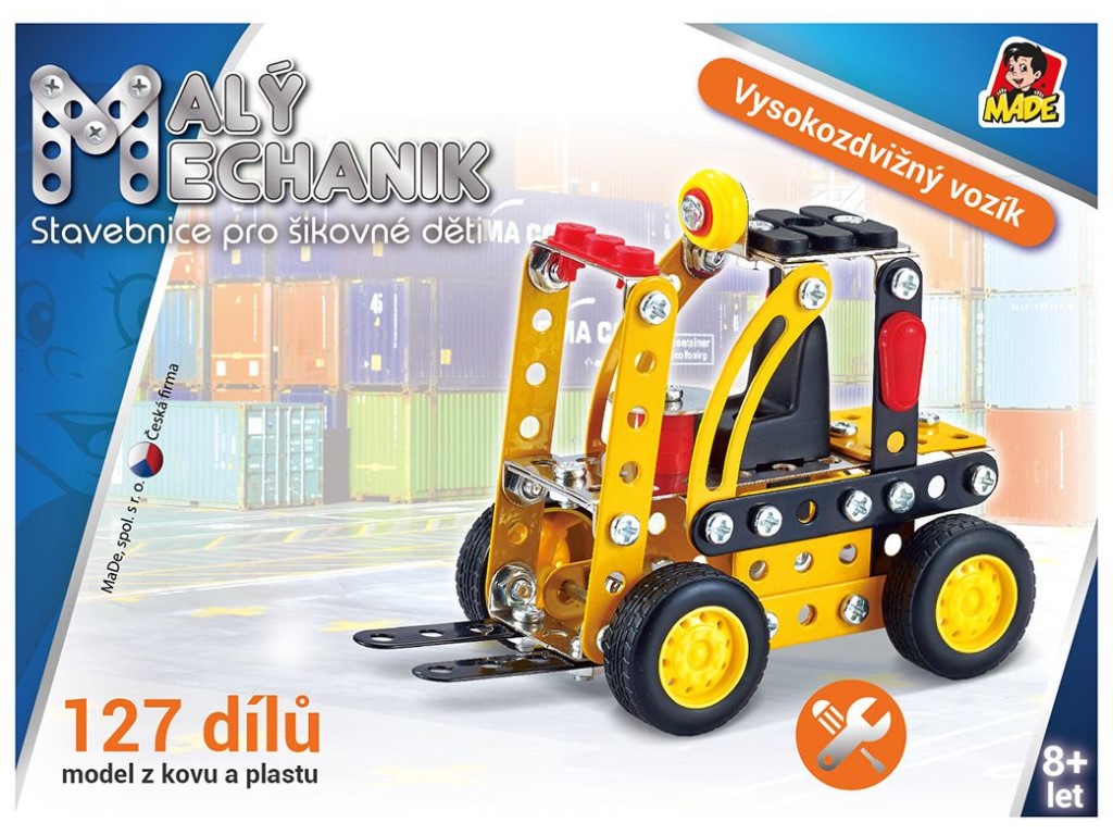 08335 - Malý mechanik - vysokozdvižný vozík 127 ks