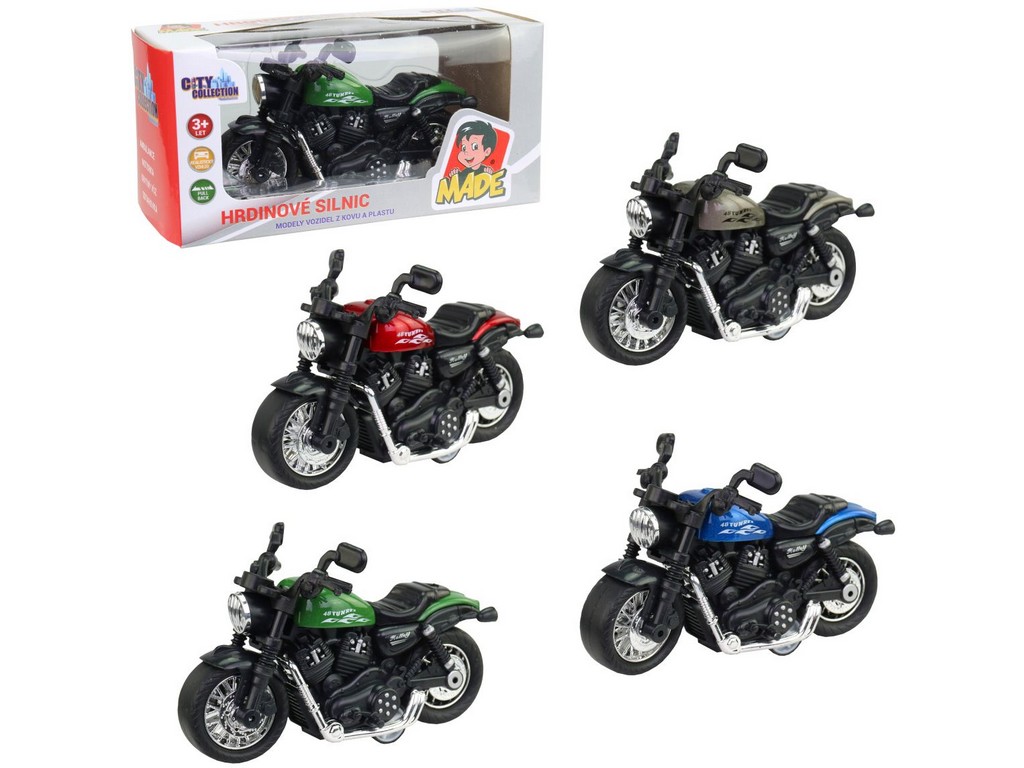10700 - Motorka kovová, zpětný chod, 10,5 cm